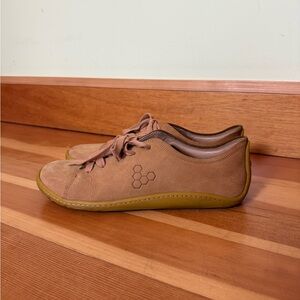 Vivobarefoot Addis Natural Leather Minimalist Barefoot Shoes Women's Size 11
